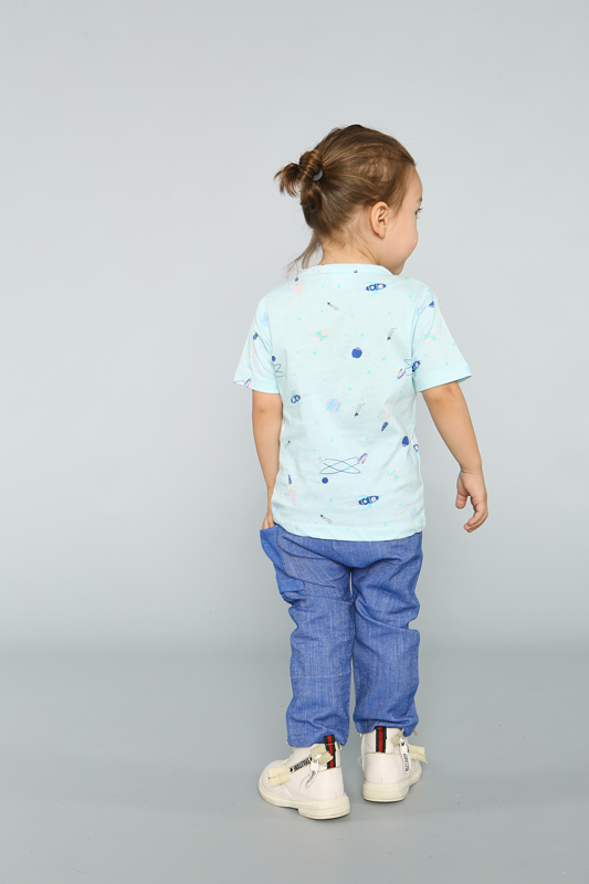 Açık Yeşil T-shirt Kot pantolon