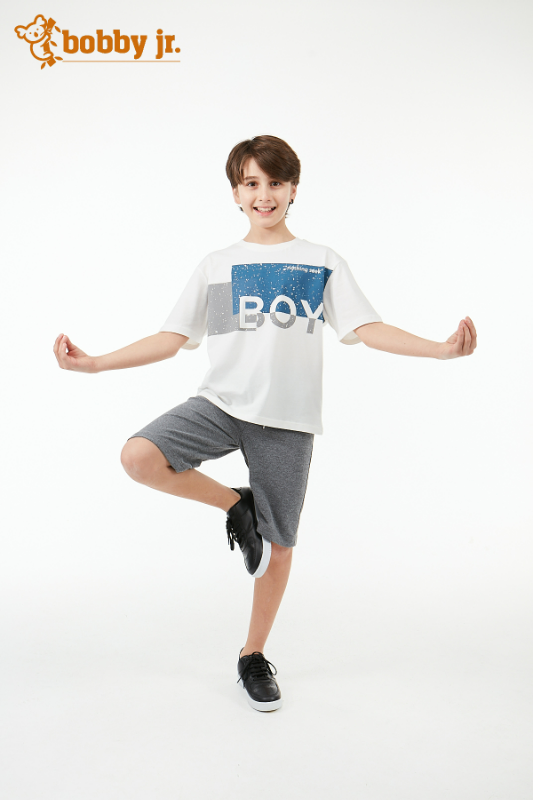 BOY baskılı t-shirt