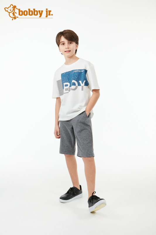 BOY baskılı t-shirt