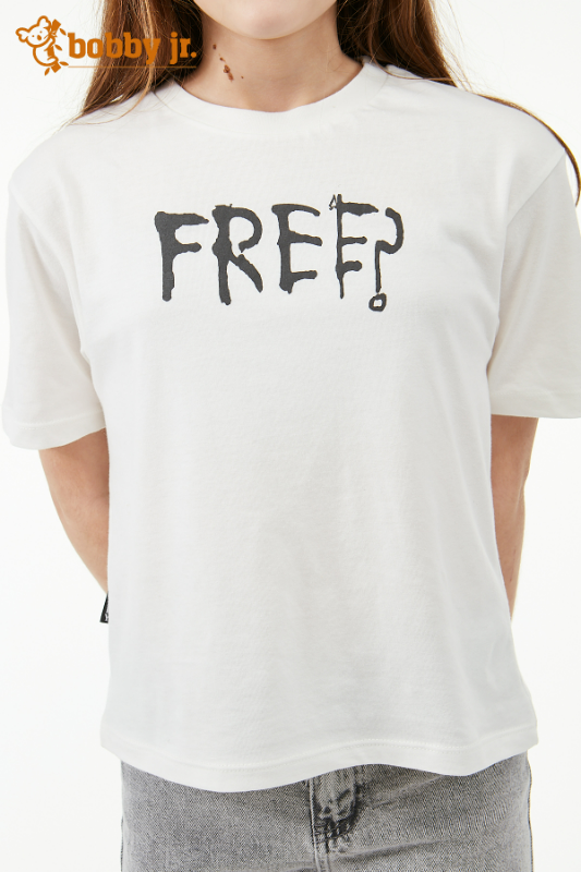 Beyaz Freep T-shirt
